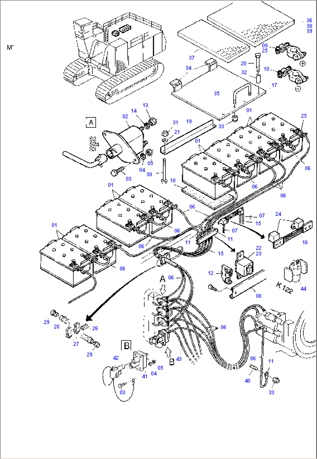 Batteries with Cables