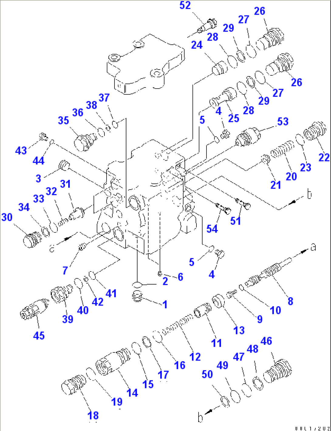 CONTROL VALVE (2-SPOOL) (2/4)