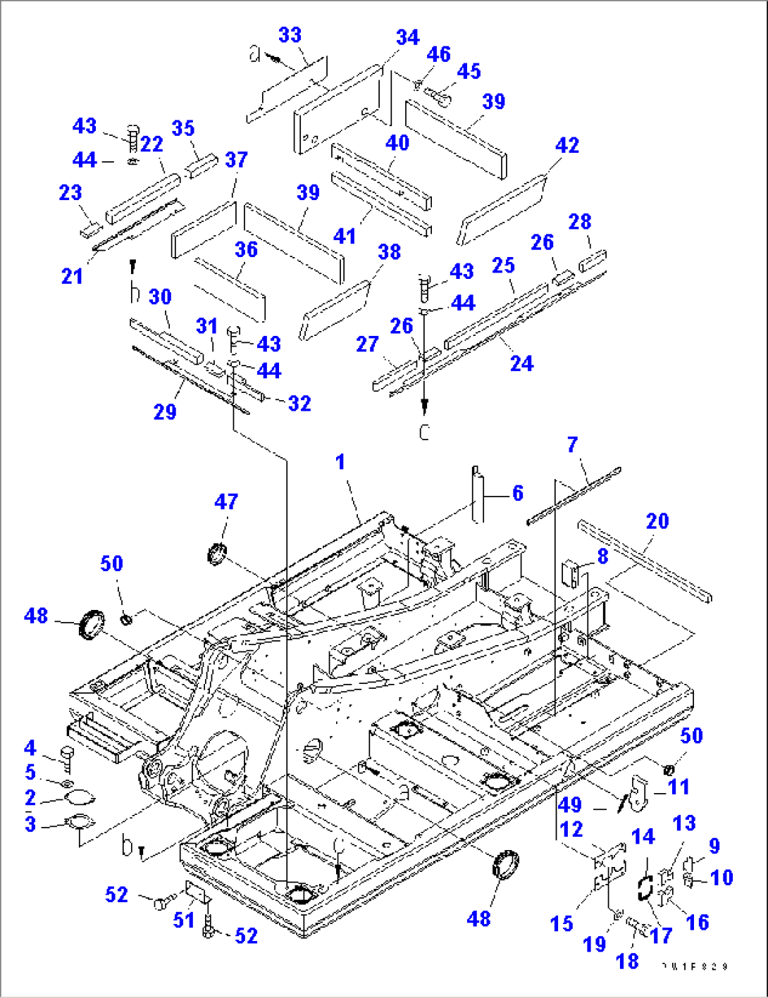 REVOLVING FRAME(#B20001-B20199)