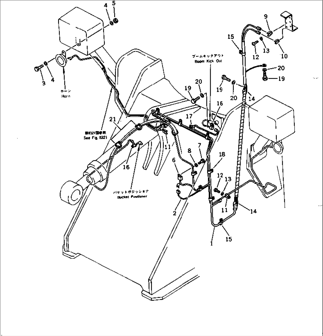 ELECTRICAL SYSTEM (FRONT LINE) (TBG/ABE SPEC.)(#10001-19999)