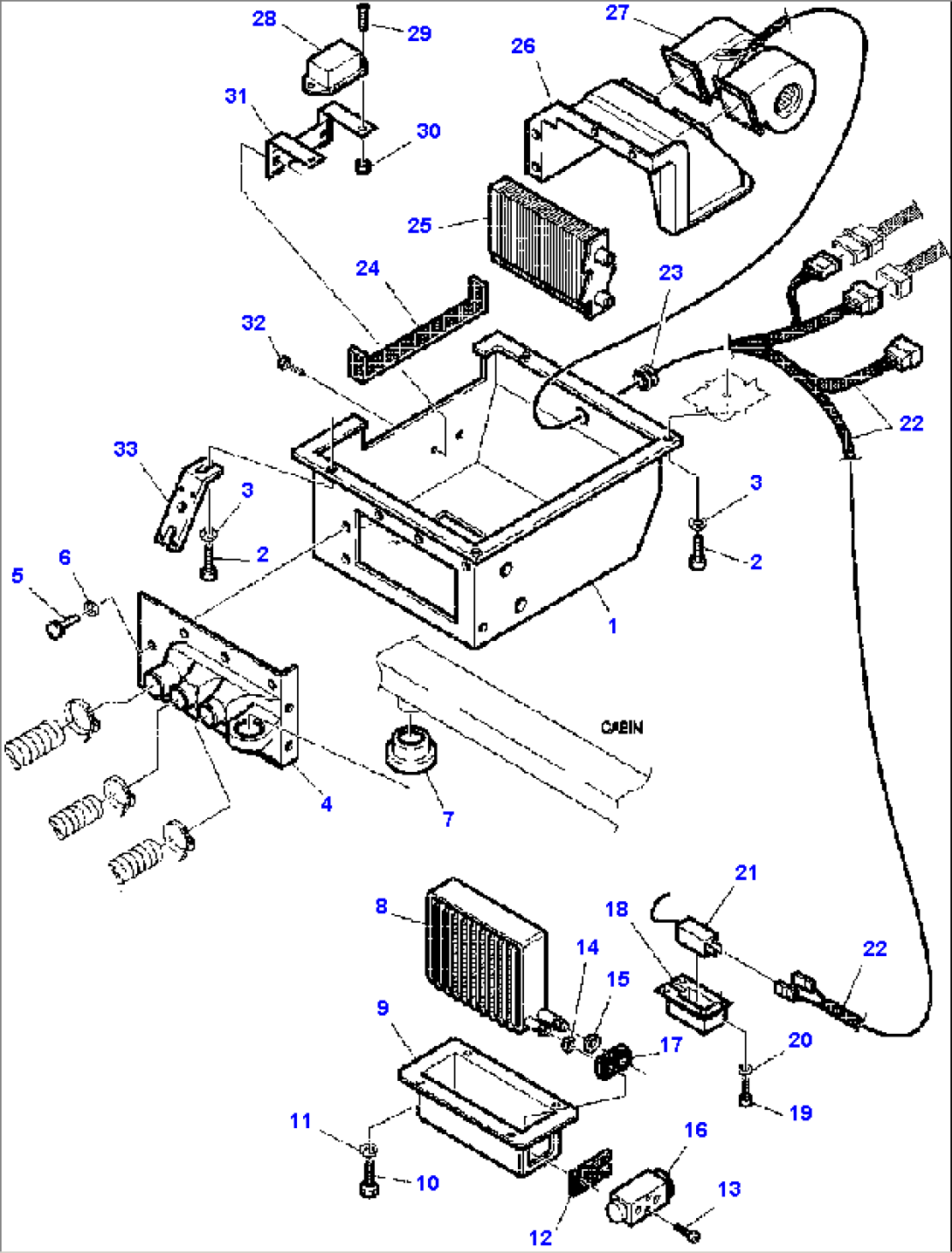 FIG. K5900-01A0 AIR CONDITIONER ASSEMBLY