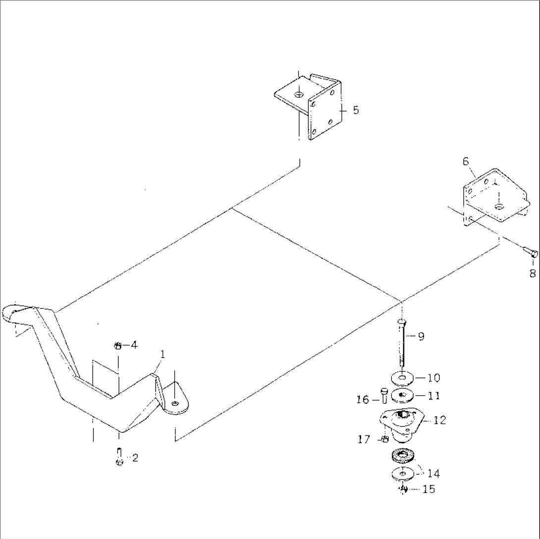 ENGINE MOUNTING PARTS