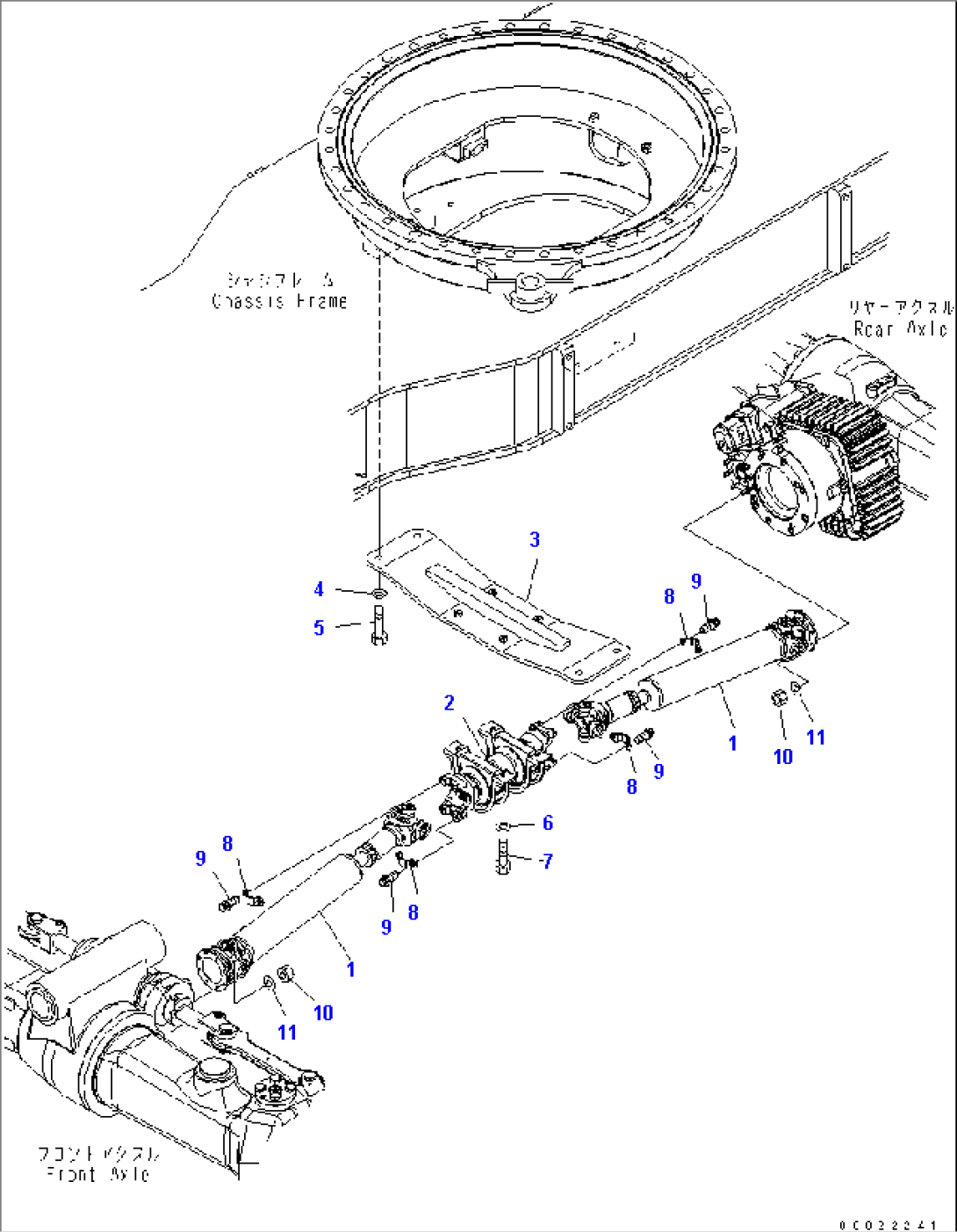 DRIVE SHAFTS (1/2)