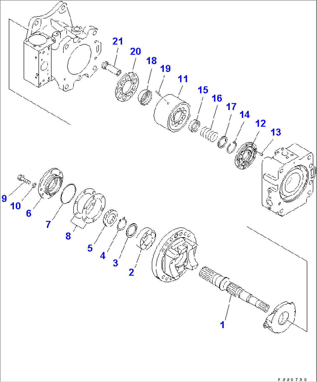 LOADER PUMP (2/15) (NO.2 PUMP)