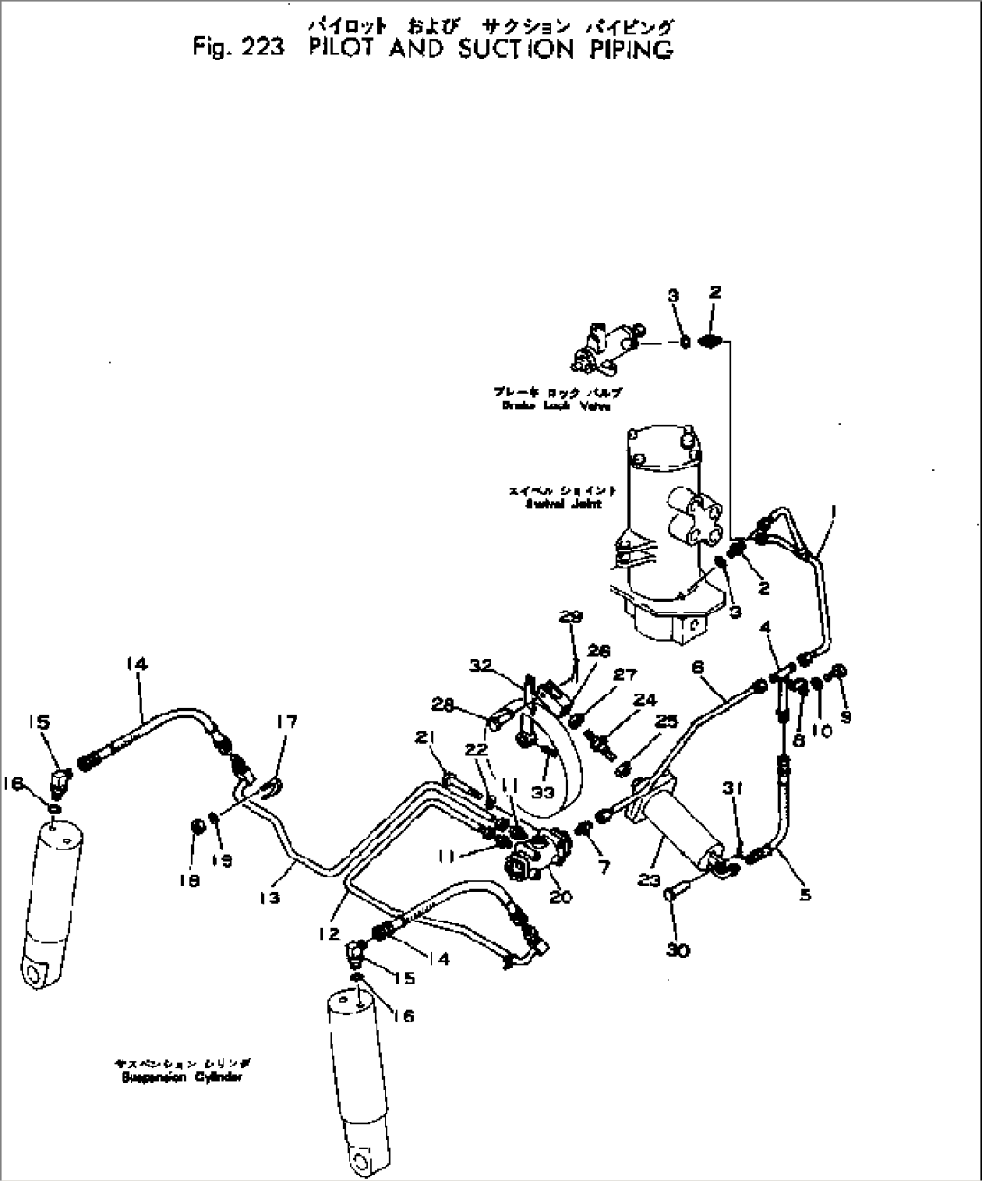 PILOT AND SUSPENSION PIPING