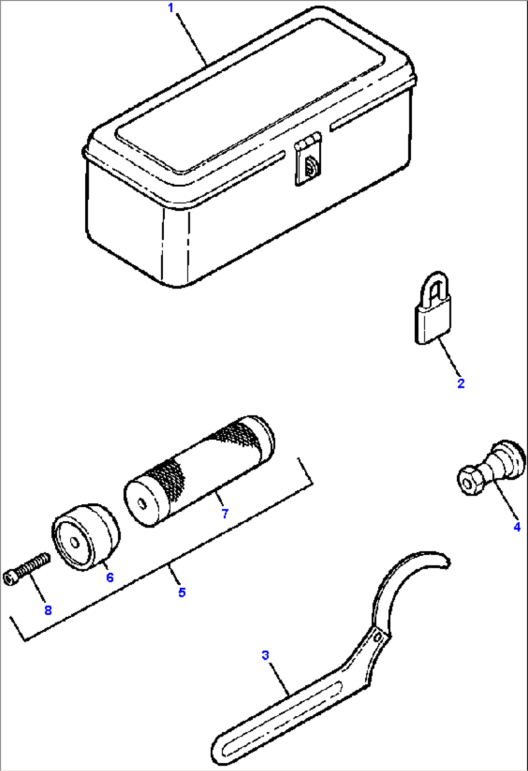 TOOLS AND TOOL BOX