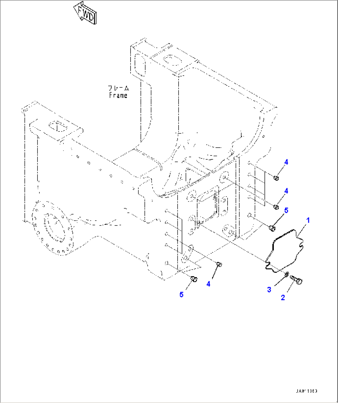 Rear Cover (#30001-)