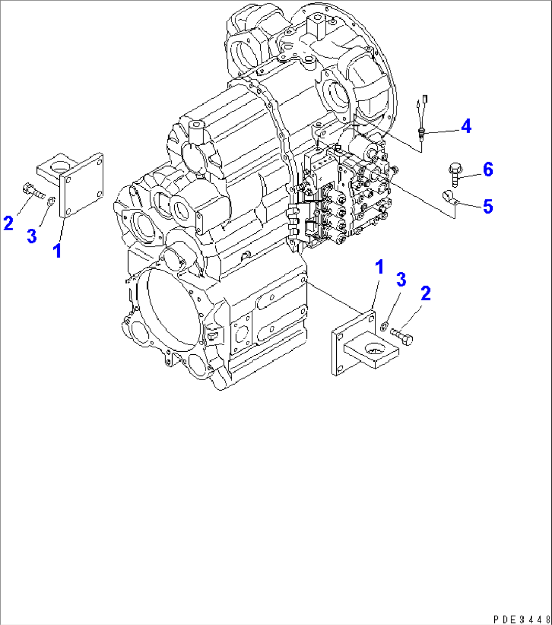 TRANSMISSION MOUNTING BRACKET