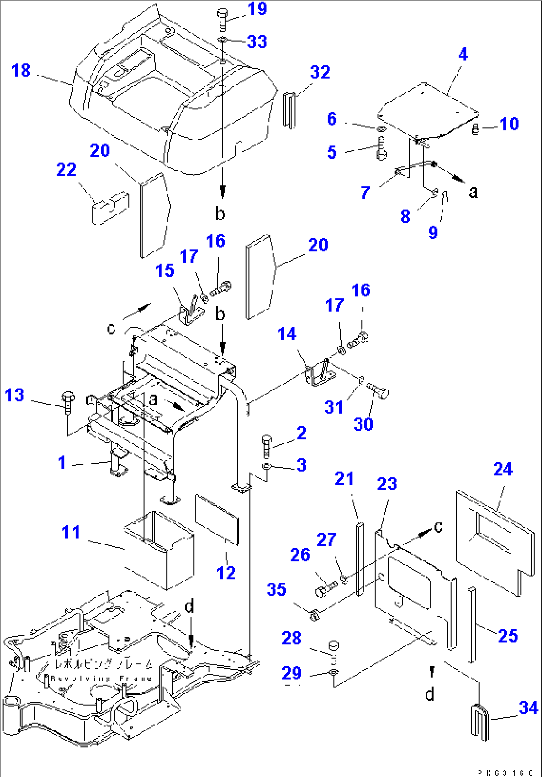 FLOOR FRAME (1/2)