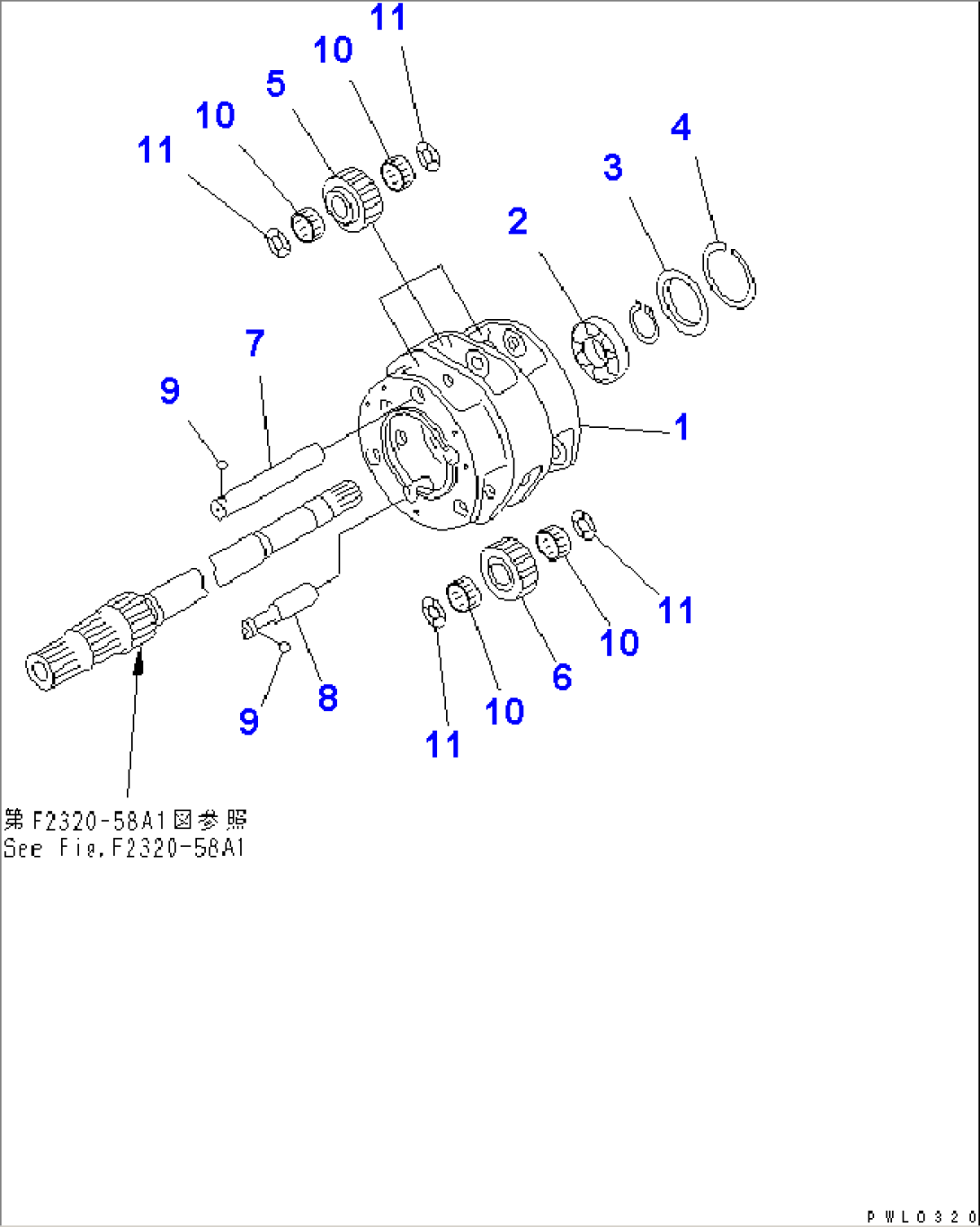 TRANSMISSION CARRIER (1/3)(#31564-)