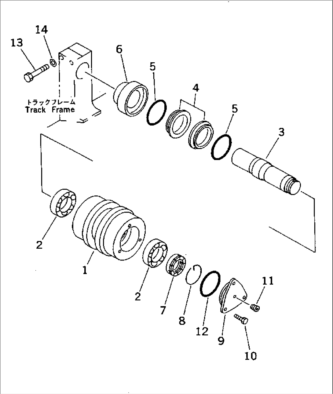 CARRIER ROLLER(#1005-1310)