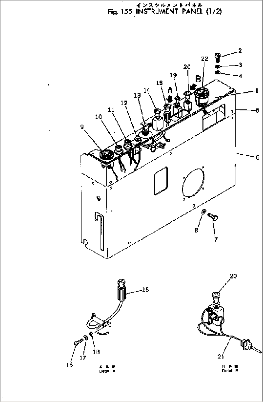 INSTRUMENT PANEL (1/2)