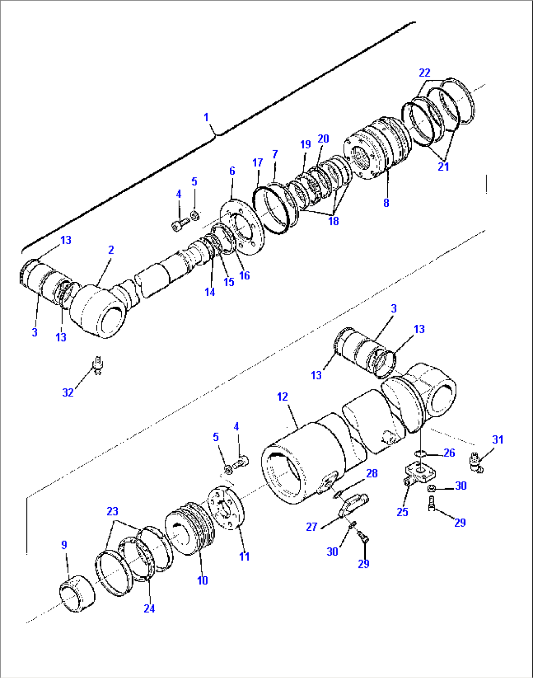 BOOM CYLINDER (SAFETY VALVE)