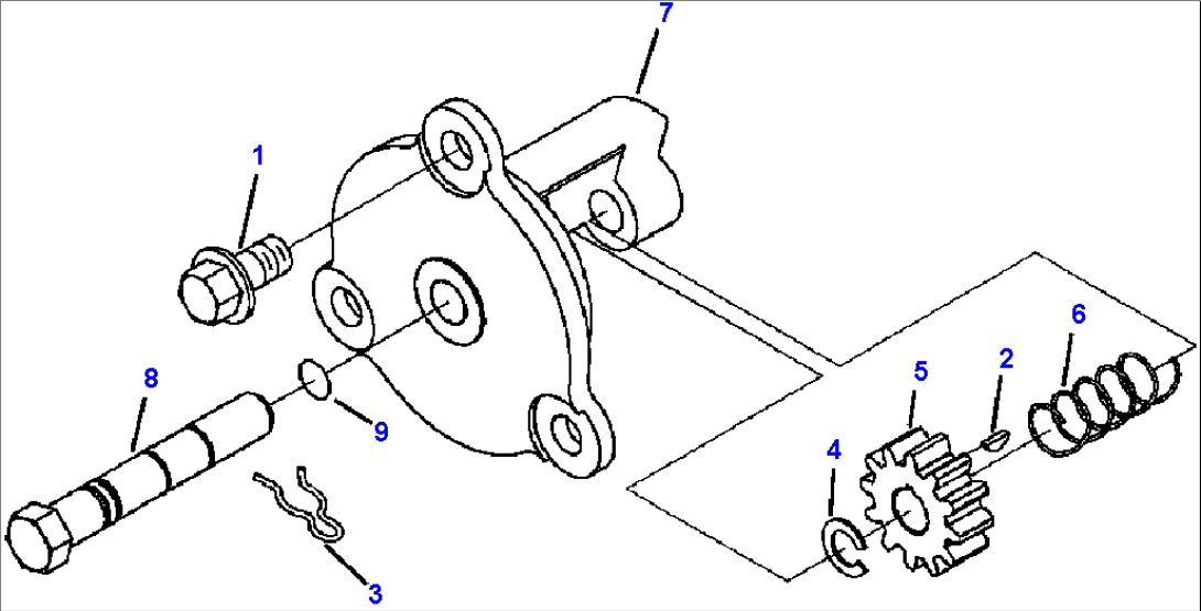 FIG. A2110-A9A1 ENGINE BARRING DRIVE