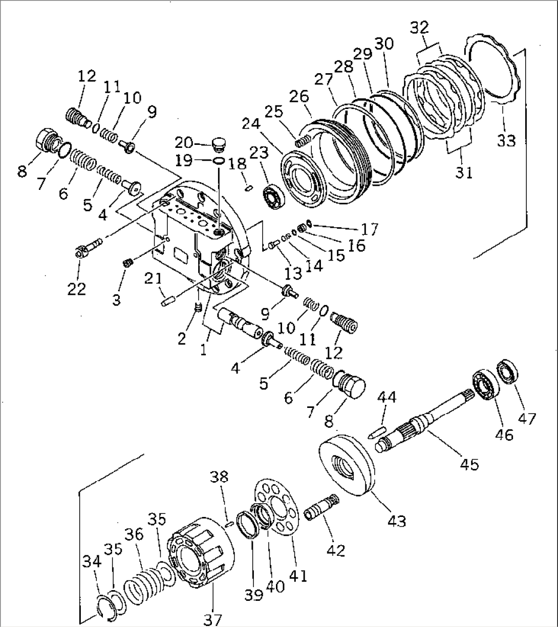 TRAVEL MOTOR (2/2) (EXCEPT JAPAN)(#23871-)