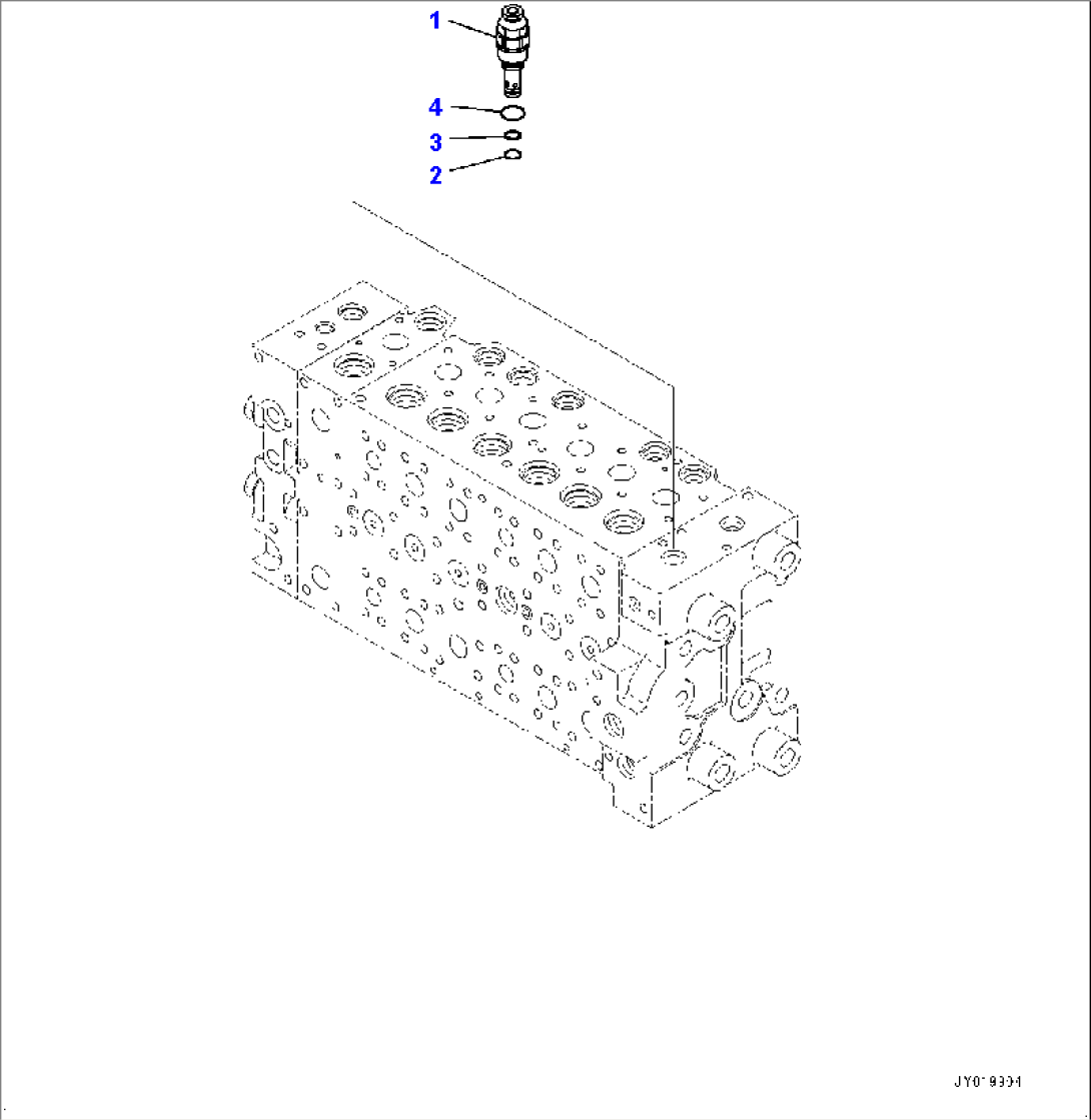 Control Valve, Inner Parts (9/22) (#80001-)