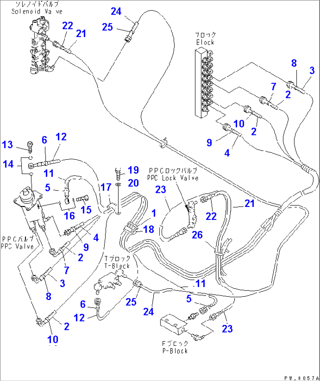 FLOOR FRAME (P.P.C. WORK LINE R.H.) (WITH BLADE)