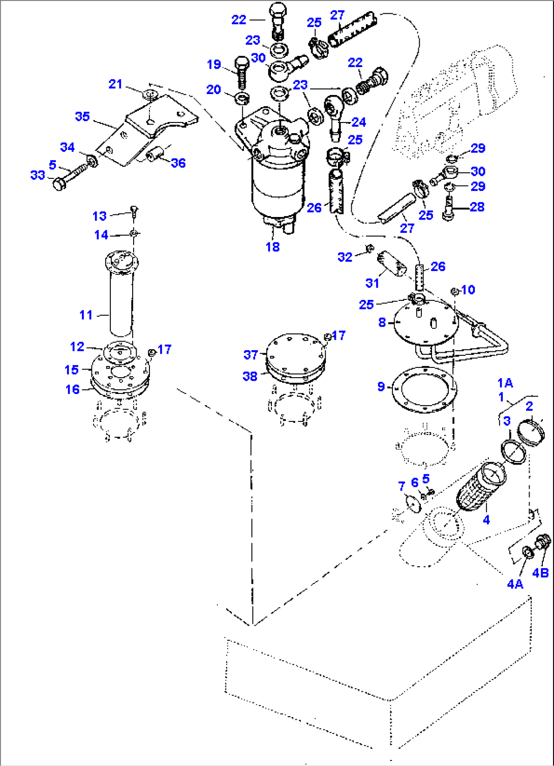 FUEL SYSTEM, PRE FILTER