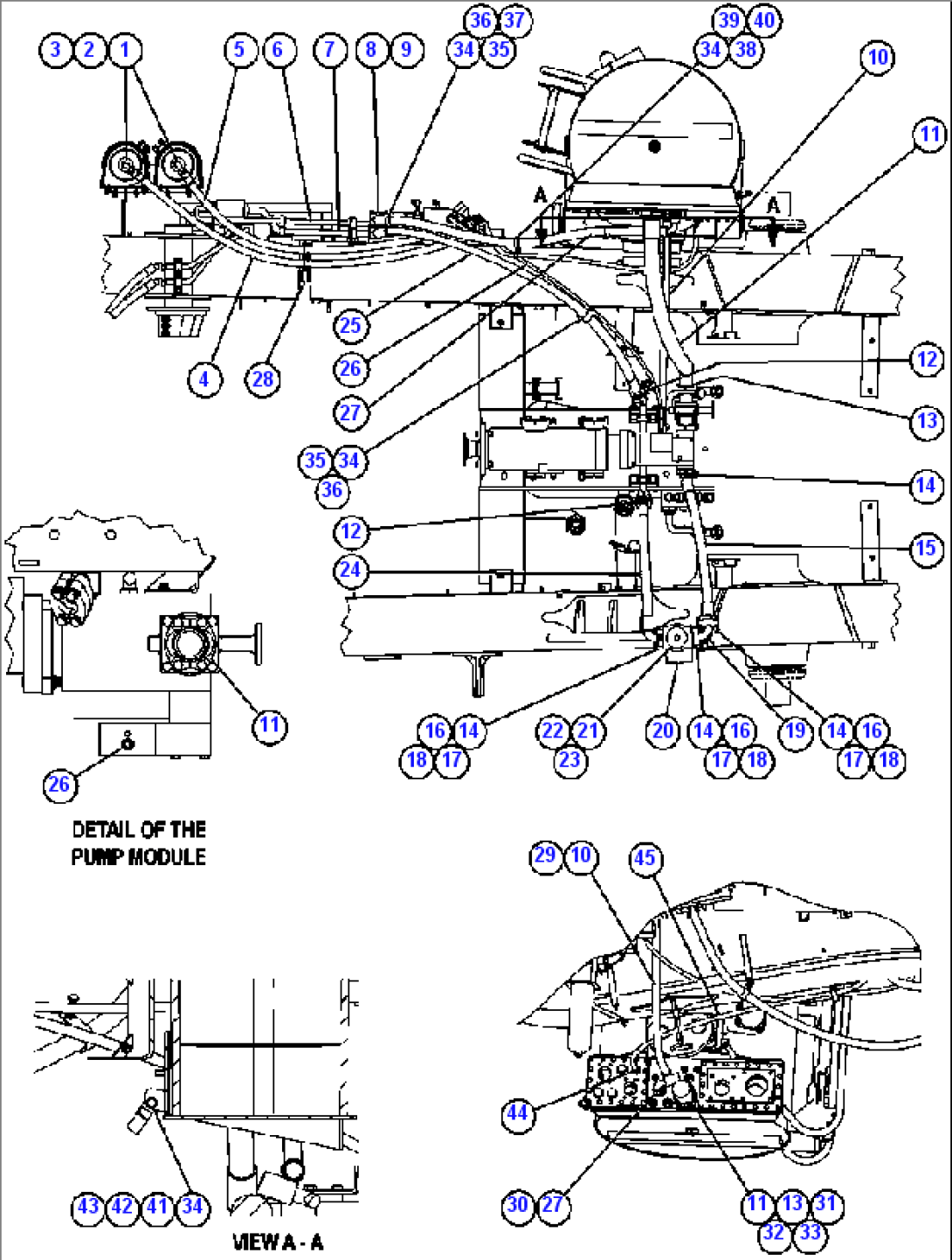 STEERING PIPING ( 1/2)