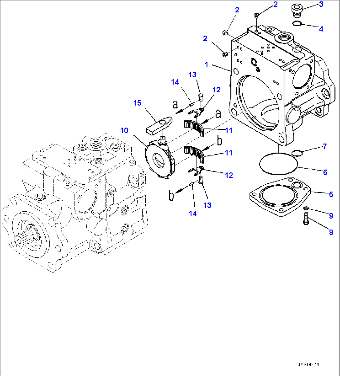 Hydraulic Pump, HST Pump (6/11) (#30001-)
