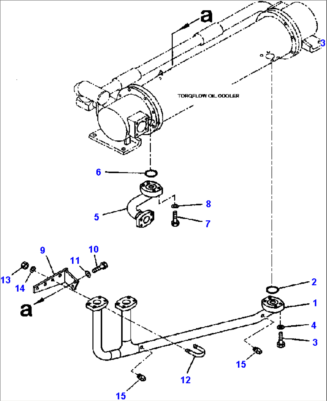 C0110-04A0 OIL COOLER PIPING