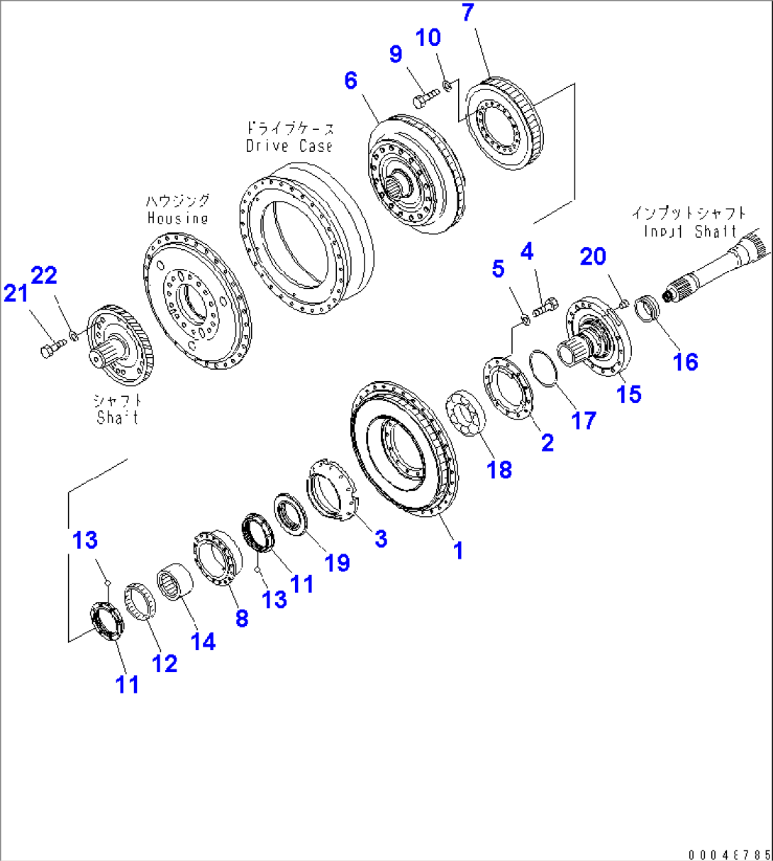 TRANSMISSION (BARE)(#2001-)