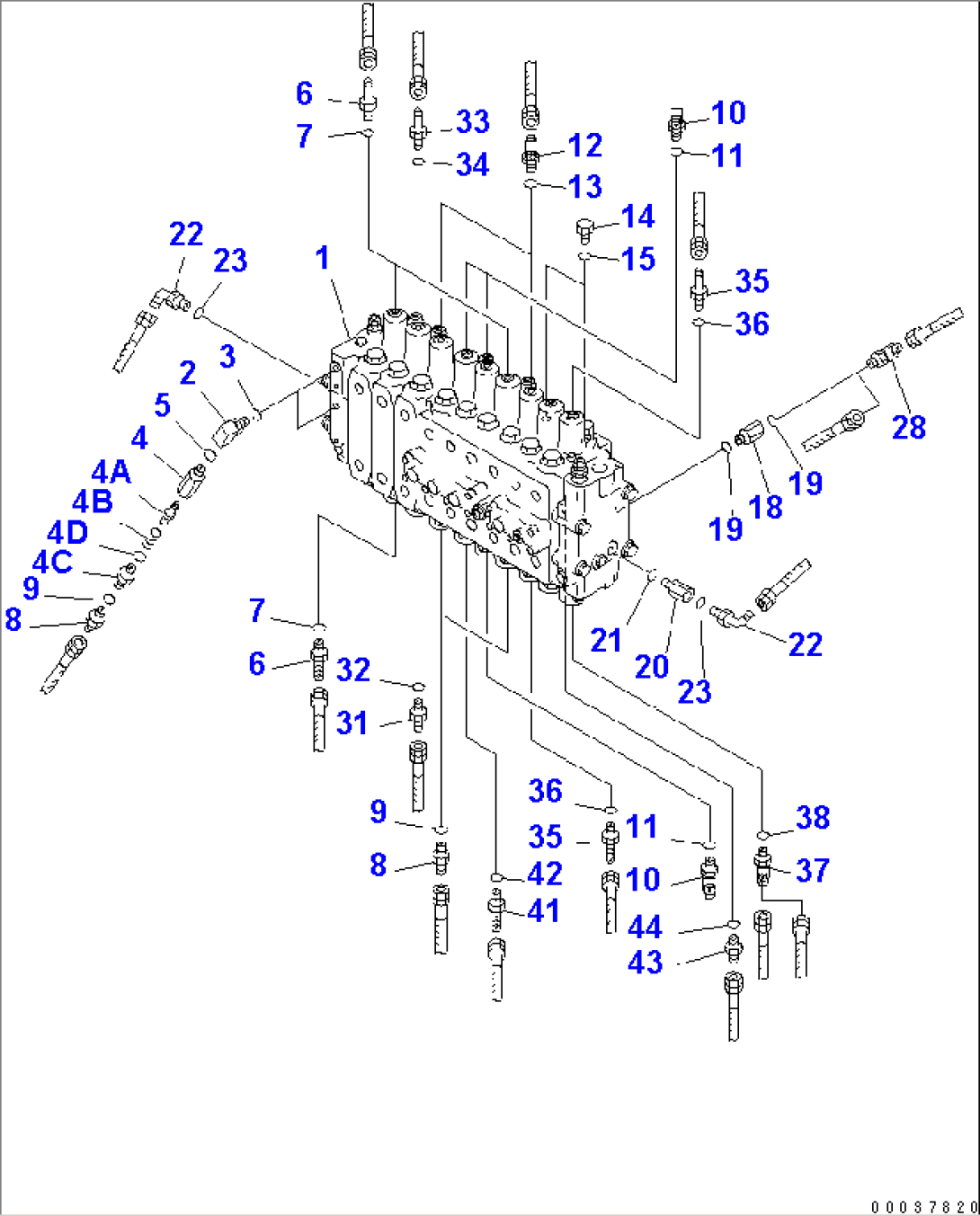 MAIN VALVE (CONNECTING PARTS)