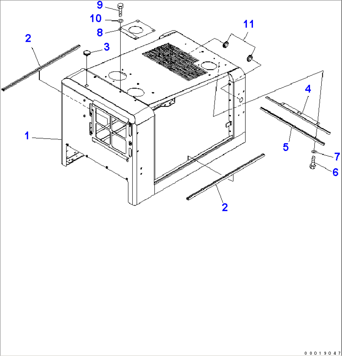 HOOD (ENGINE HOOD) (FOR EXCEPT JAPAN)