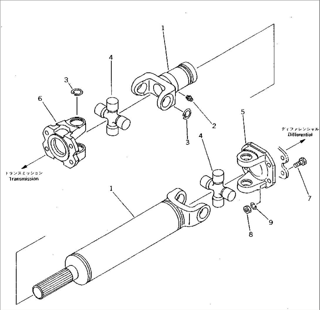 DRIVE SHAFT(#1745-2300)