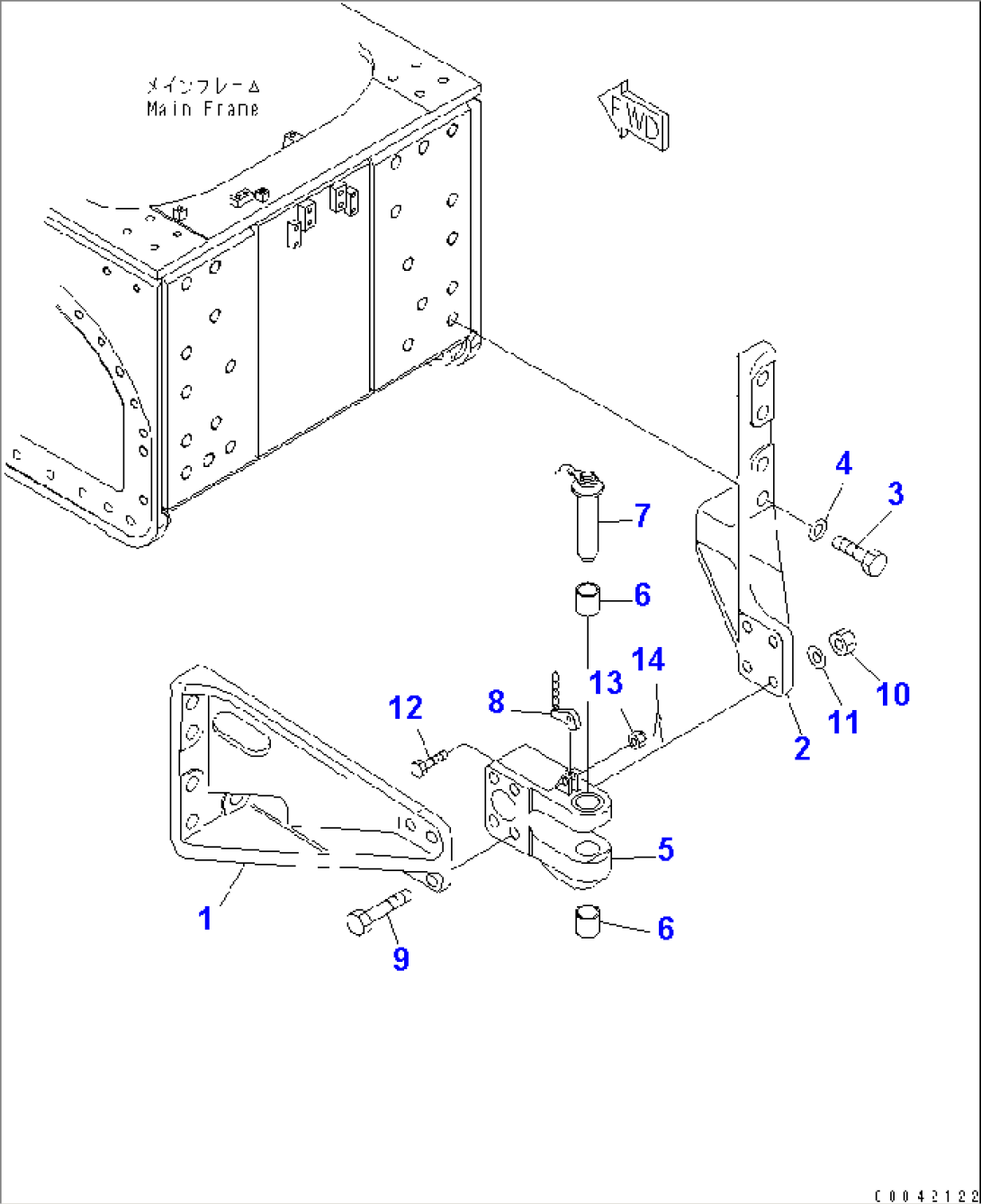 DRAWBAR(#80001-)