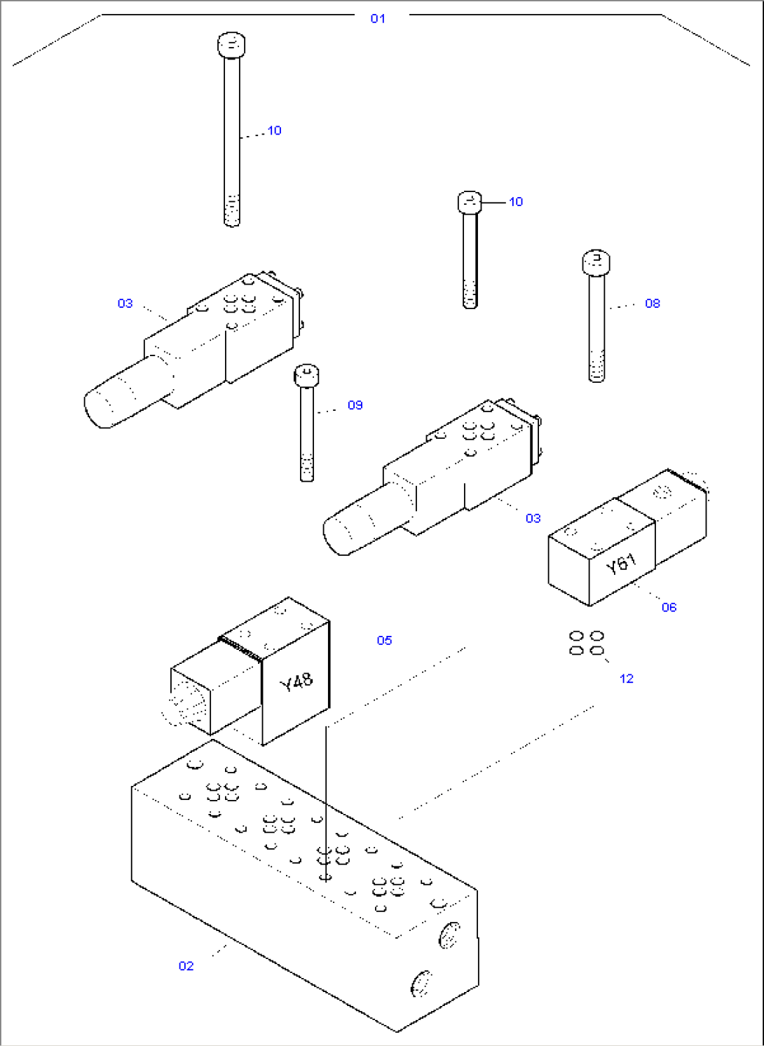 Multi-Station Manifold Block, rear