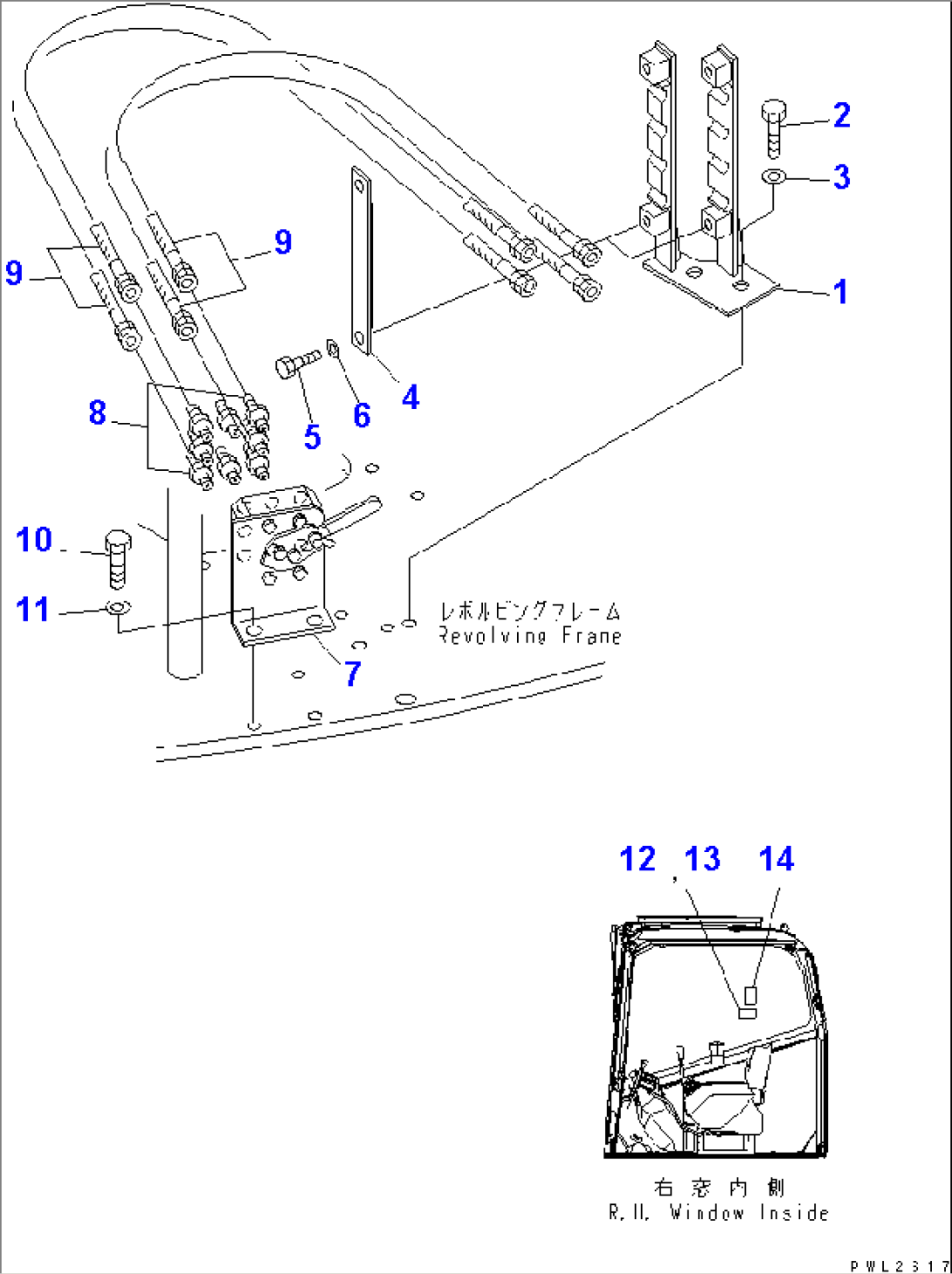 MULIT PATERN VALVE (BRACKET) (2WAY)