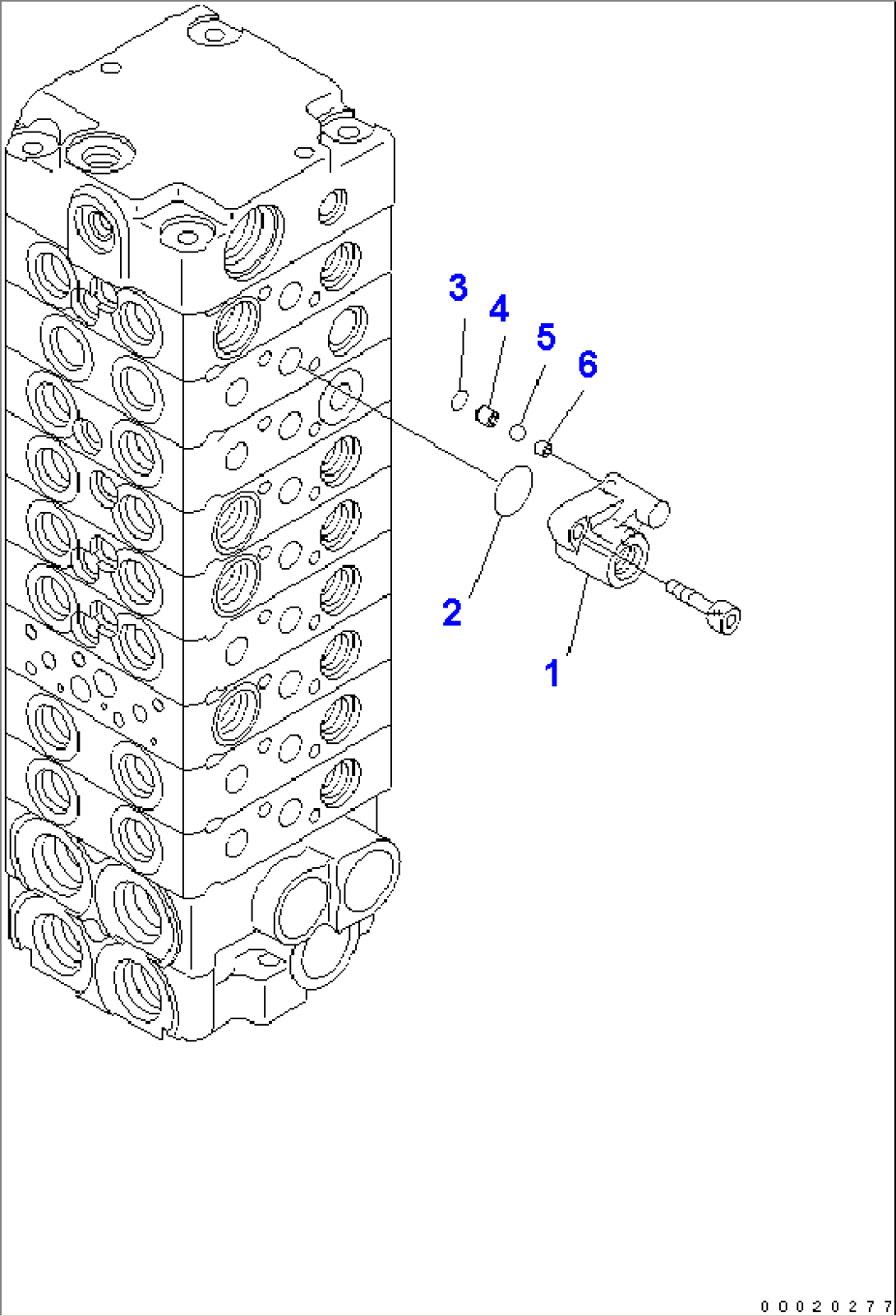MAIN VALVE (9-VALVE) (6/16)