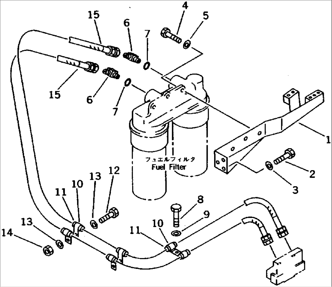 FUEL PIPING (2/2) (FOR ELECTRICAL GOVERNOR)