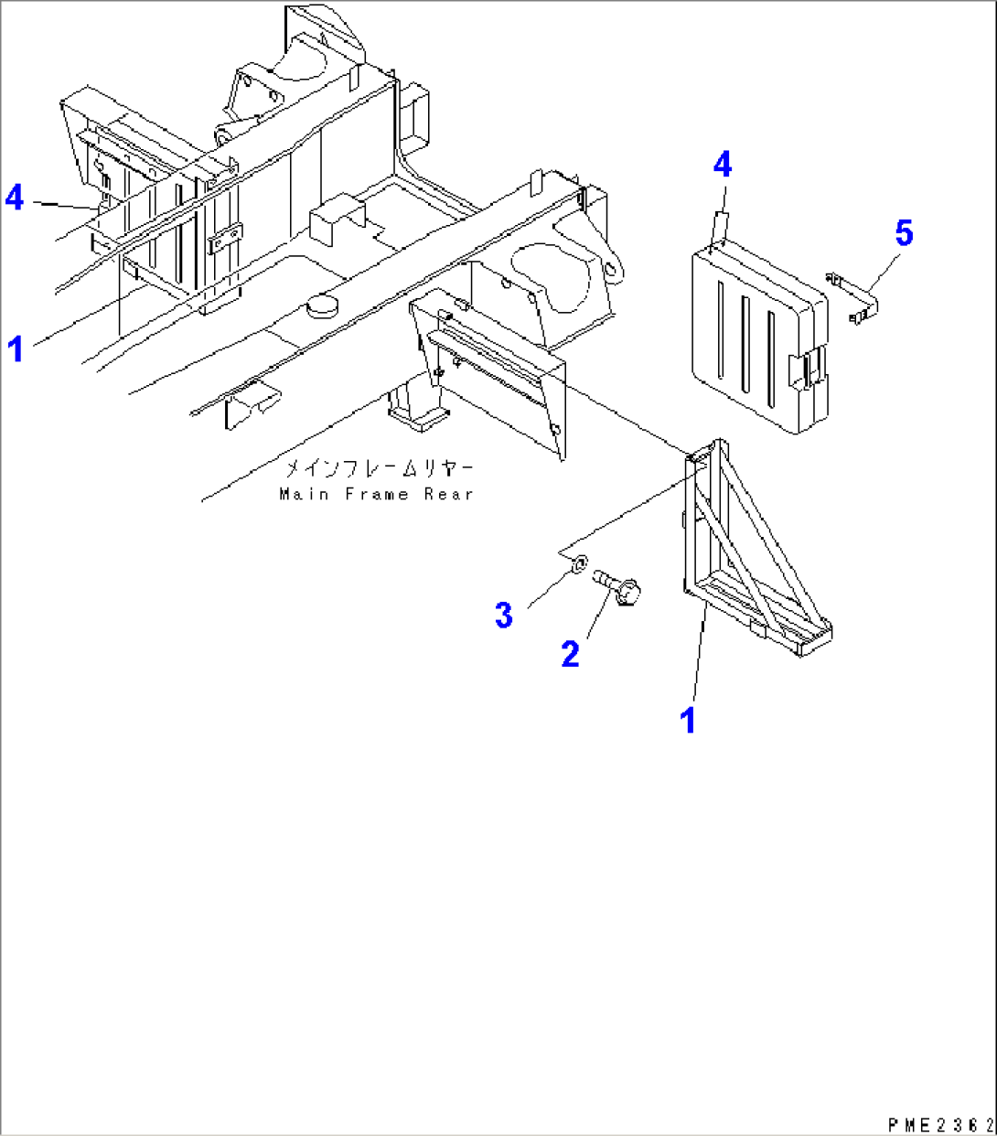 COVER (OUTRIGGER MAT)