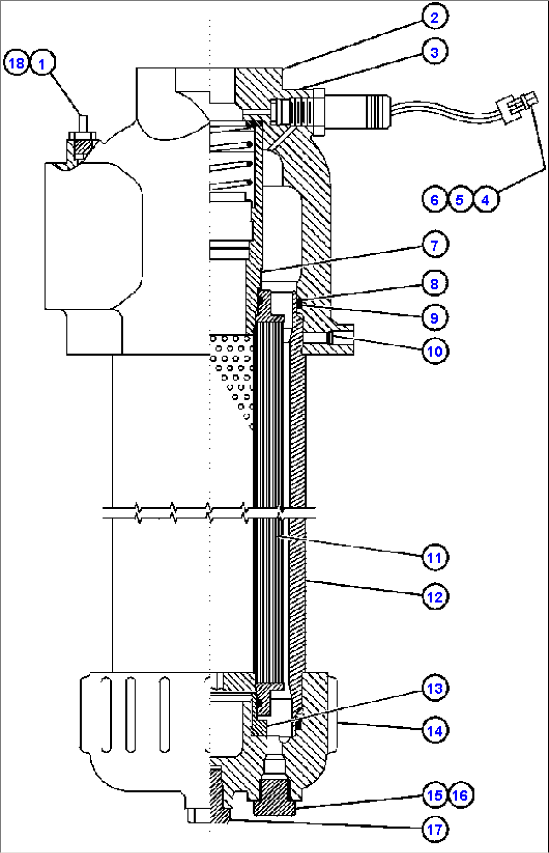 HYDRAULIC FILTER (HOIST/BRAKE COOLING) (EH1241)