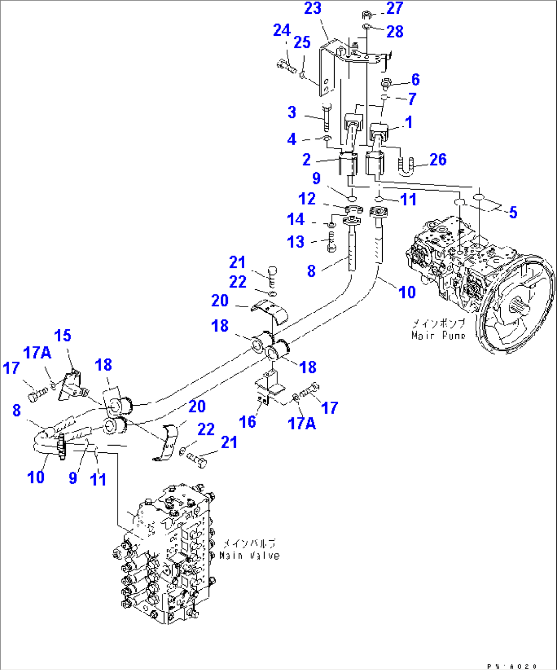 DELIVERY LINE(#20001-)