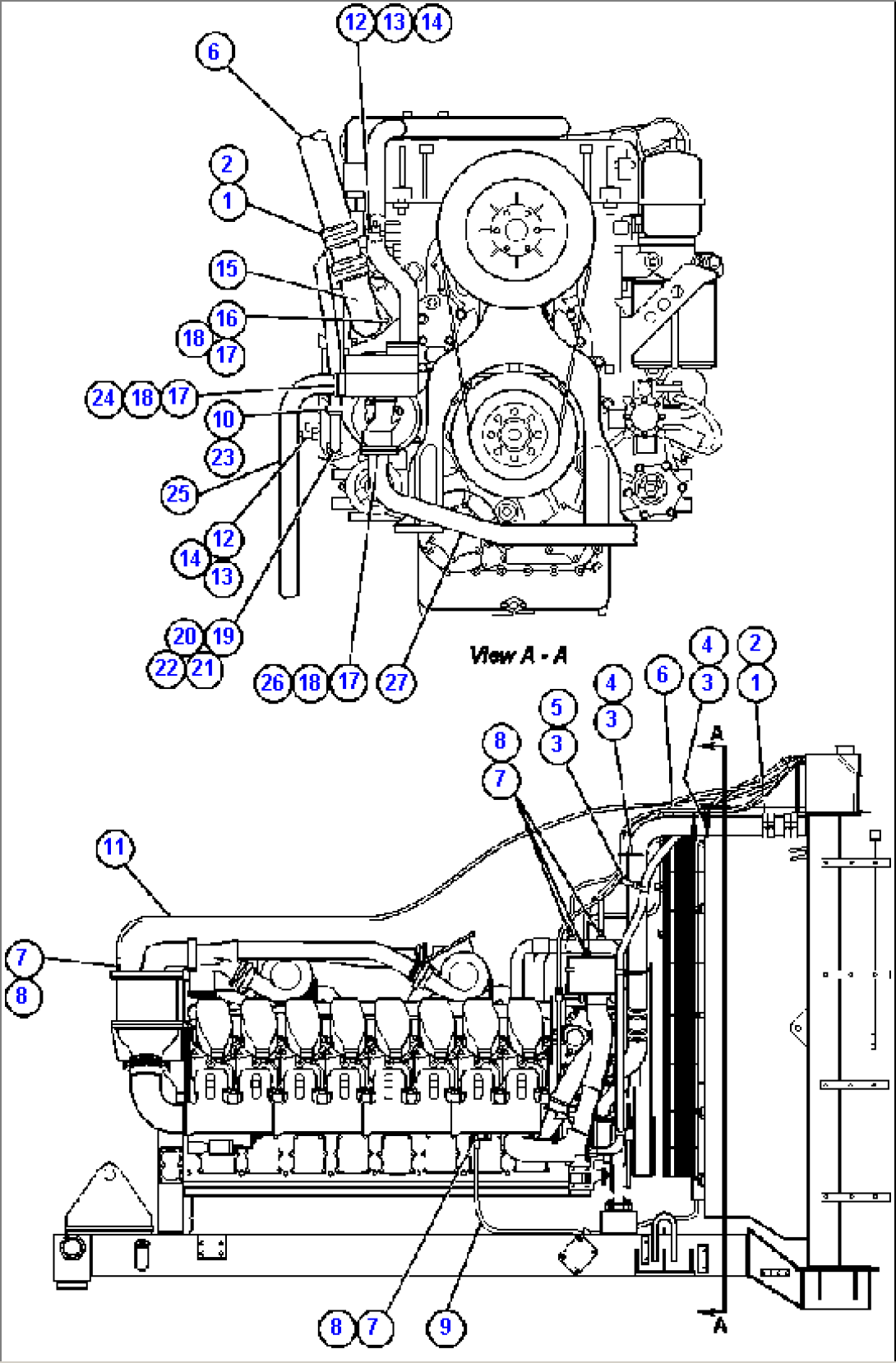 RADIATOR PIPING - 1