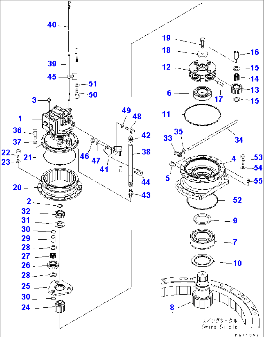 SWING MACHINERY(#K40001-K40079)