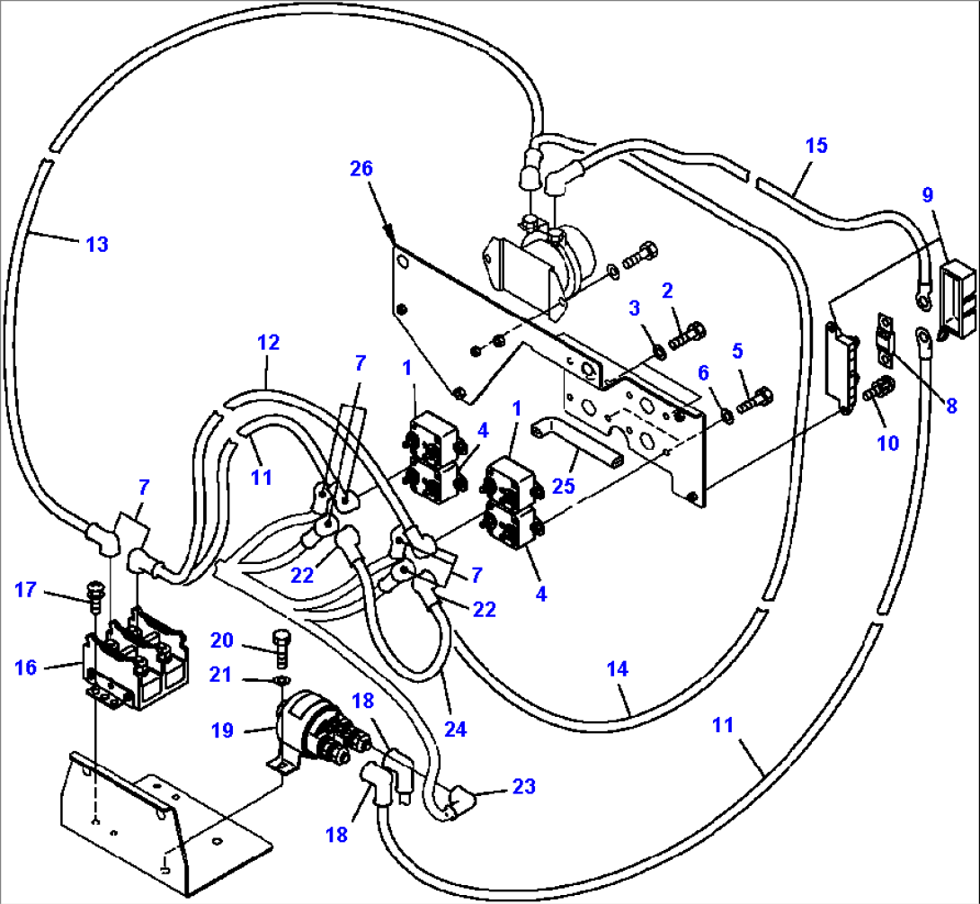 E0150-05A0 BATTERY CIRCUIT BREAKER AND FUSE