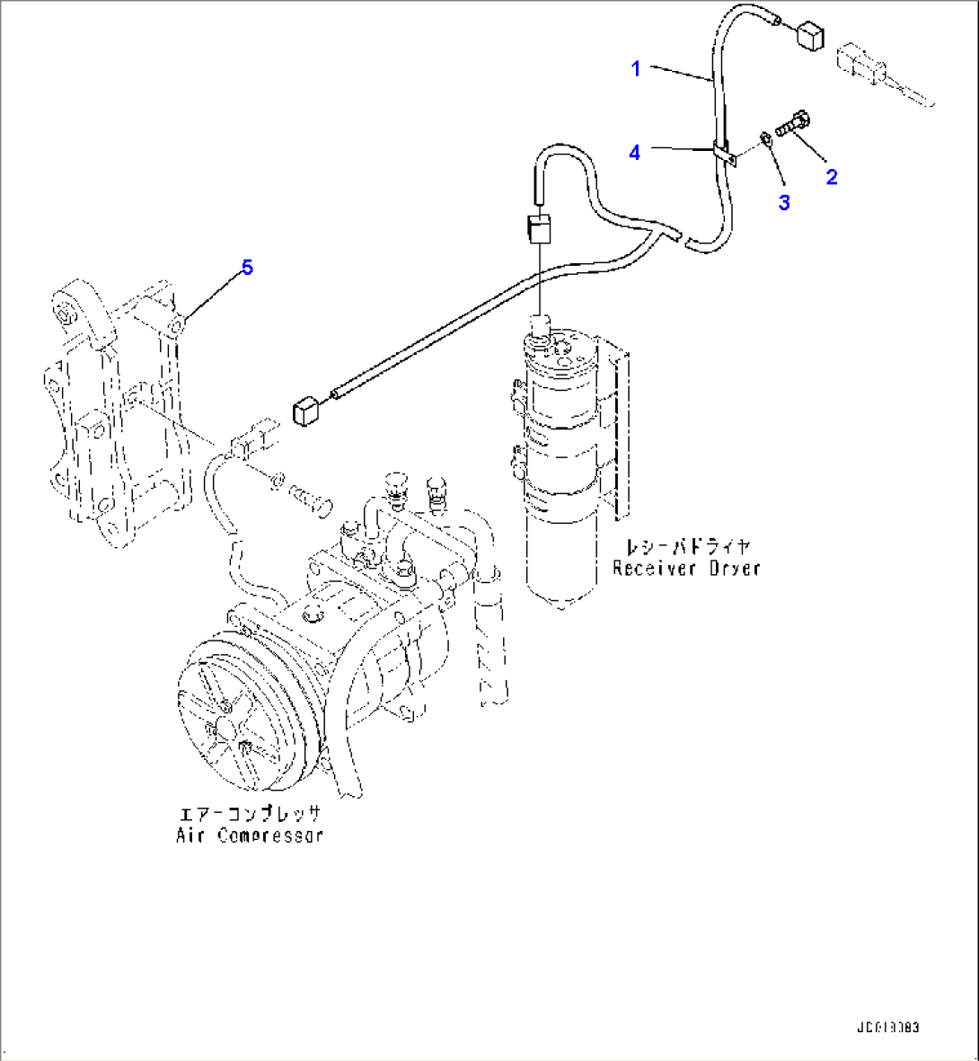 Battery and Battery Case Group, Wiring Harness (3/3) (#7079-)