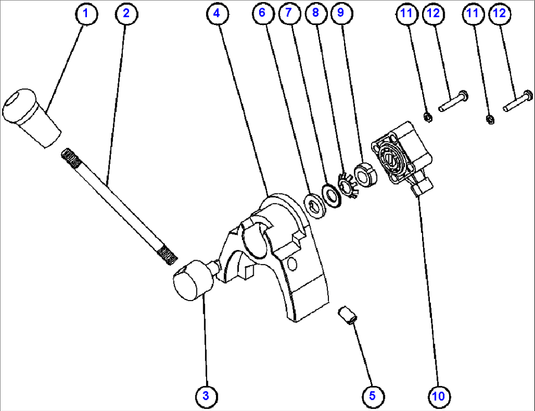 RETARDER LEVER ASSEMBLY (PC0880)