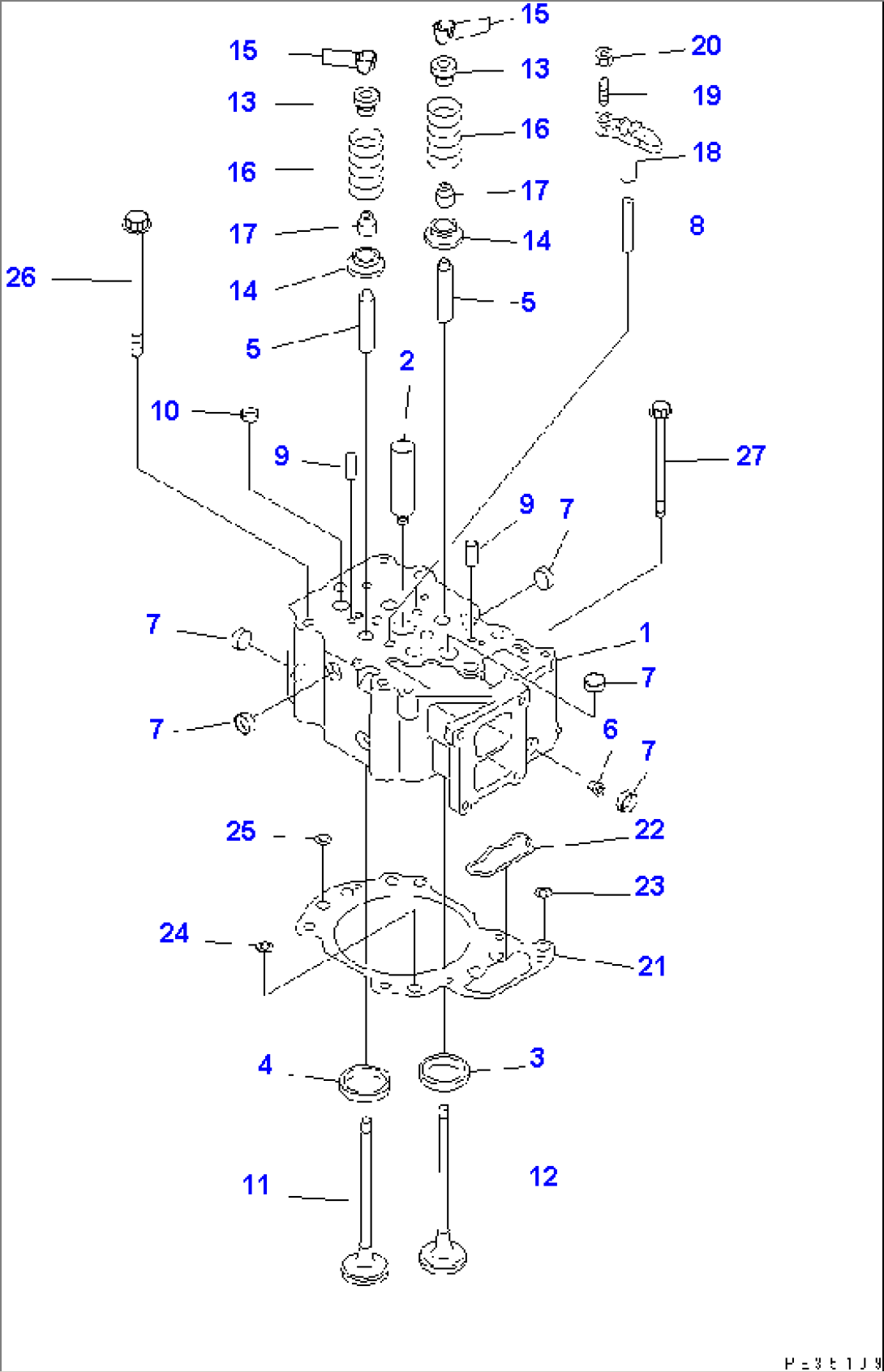 CYLINDER HEAD(#61582-68140)