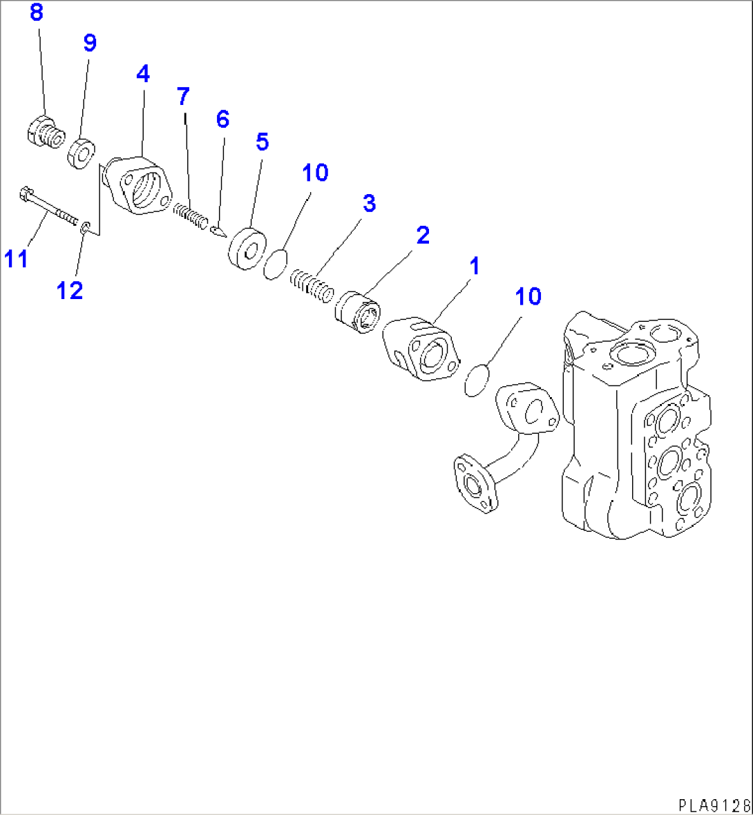 HYDRAULIC TANK (FOR GENERAL PURPOSE BUCKET AND RIPPER) (7/8)