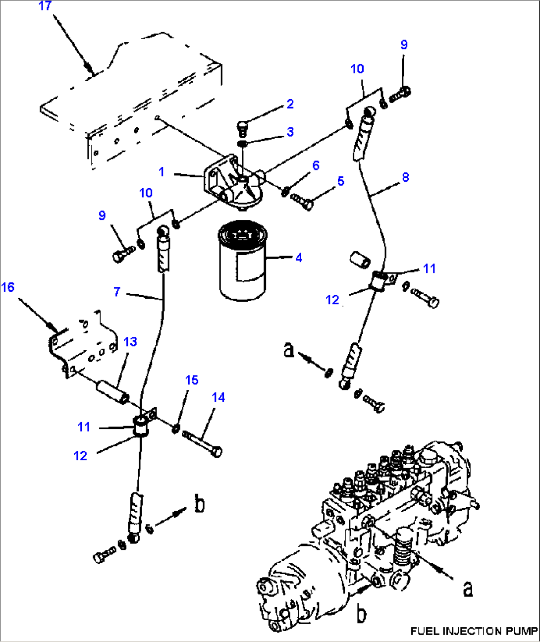 FIG. A4110-A3G9 FUEL FILTER