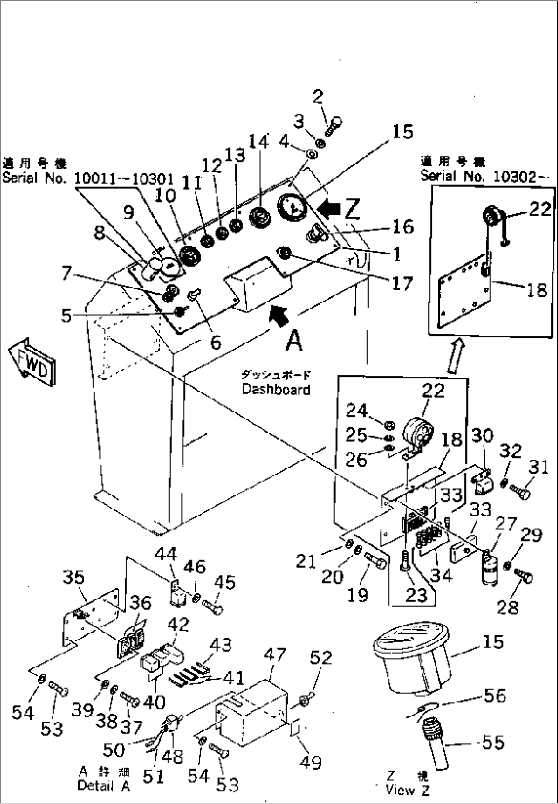 INSTRUMENT PANEL (FOR JAPAN)