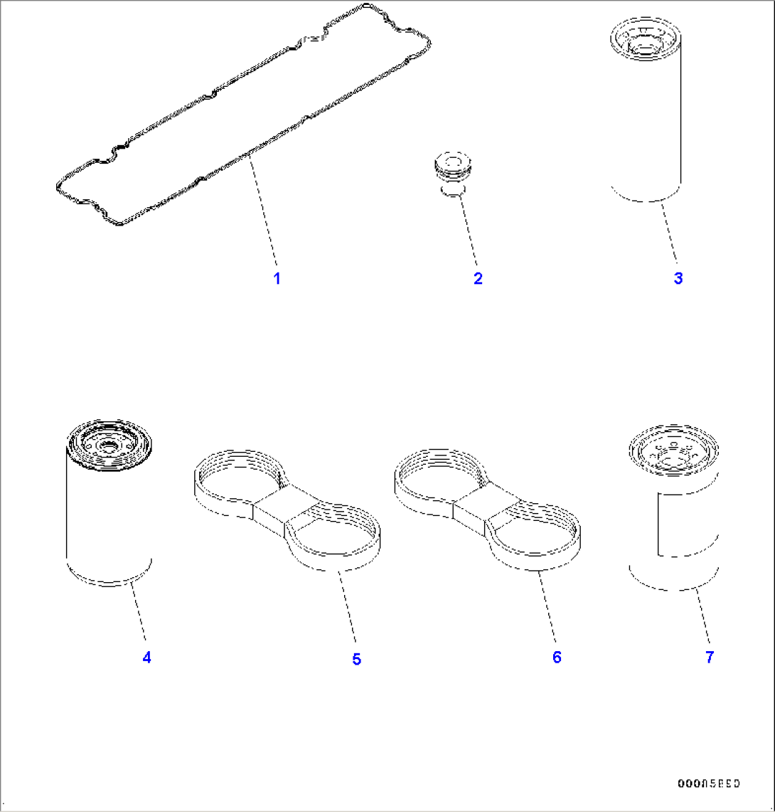 Spare Parts, For 60Amp. Alternator