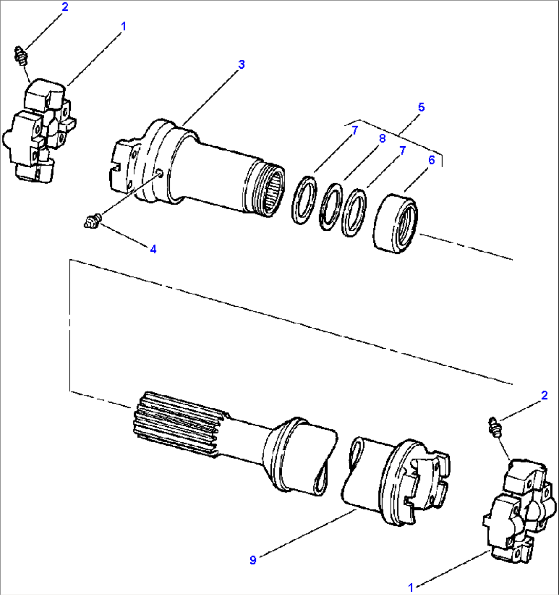 DRIVE SHAFT TRANSMISSION TO REAR AXLE- MECHANICS