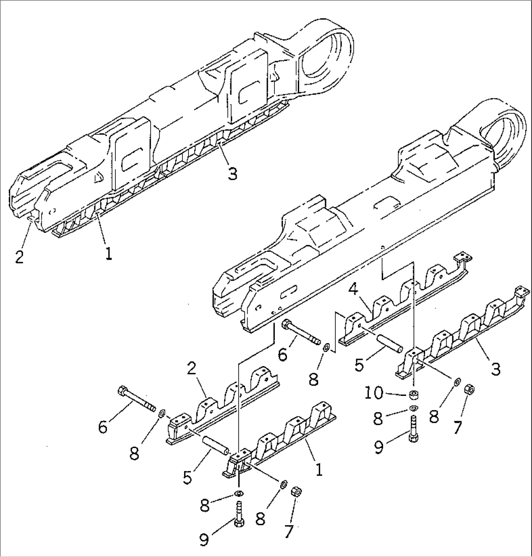 TRACK ROLLER FULL GUARD