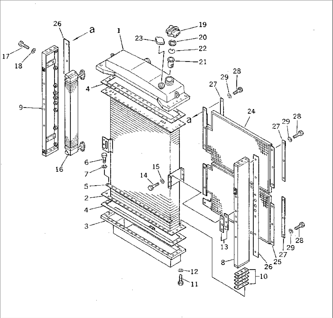 RADIATOR (TBG SPEC.)(#15001-16500)